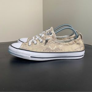 Chuck Taylor All Star Shoreline Snakeprint, womens 9, mens 7, with BOX